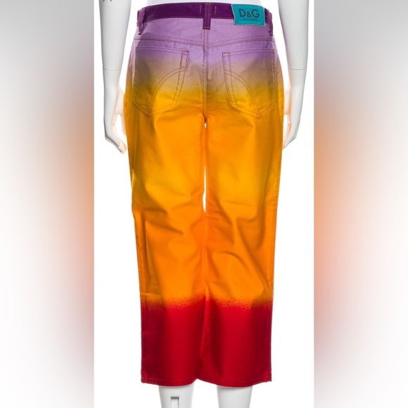 Final price. Brand new authentic D&G mid-rise wide leg jeans - Picture 3 of 3